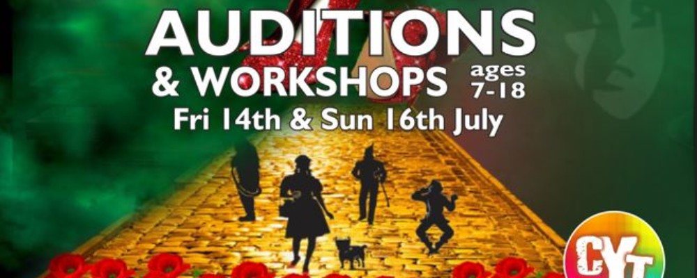 The Wizard of Oz Auditions and Workshop Caradon Youth Theatre