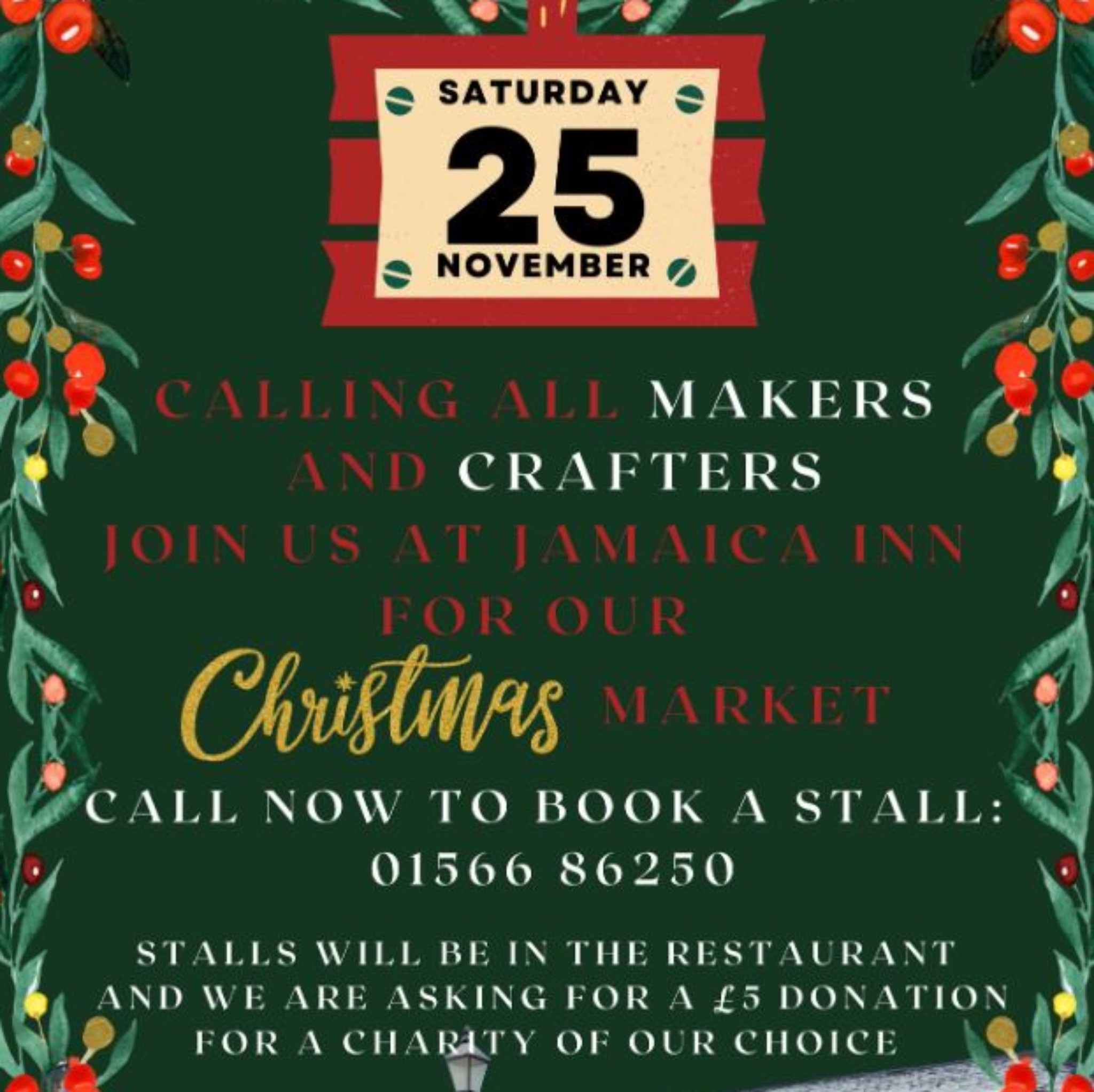 Visit Liskeard Events Christmas Market Jamaica Inn