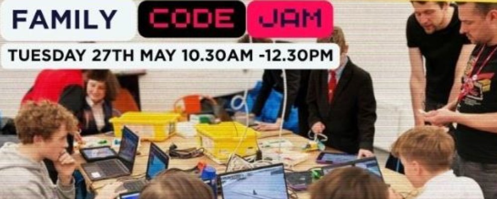 Half Term Family Code Jam – Liskeard Library