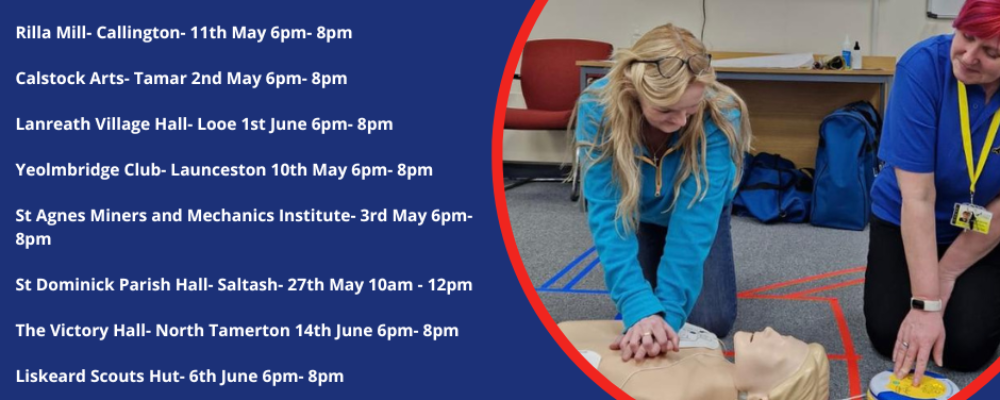 Free CPR and Defibrillator Training