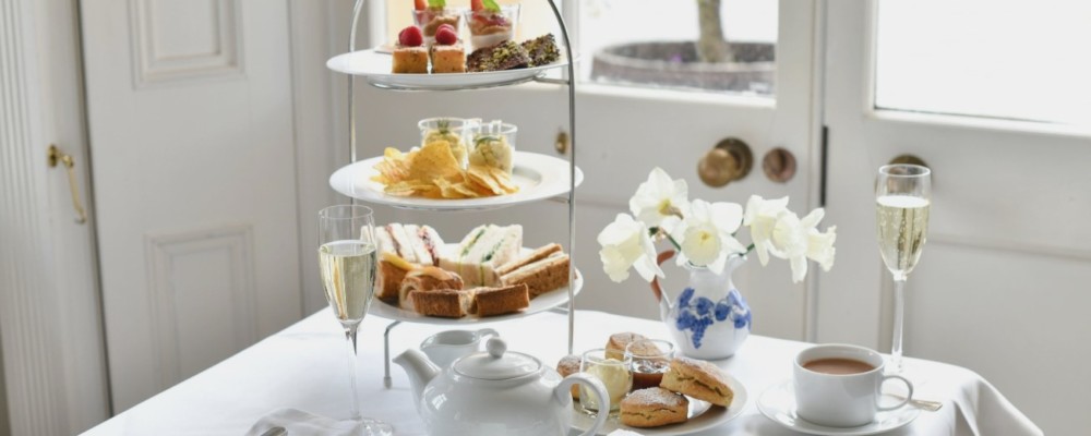 Afternoon Tea at Pentillie Castle