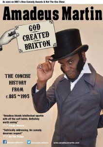 Amadeus Martin - God created Brixton, calstock Arts