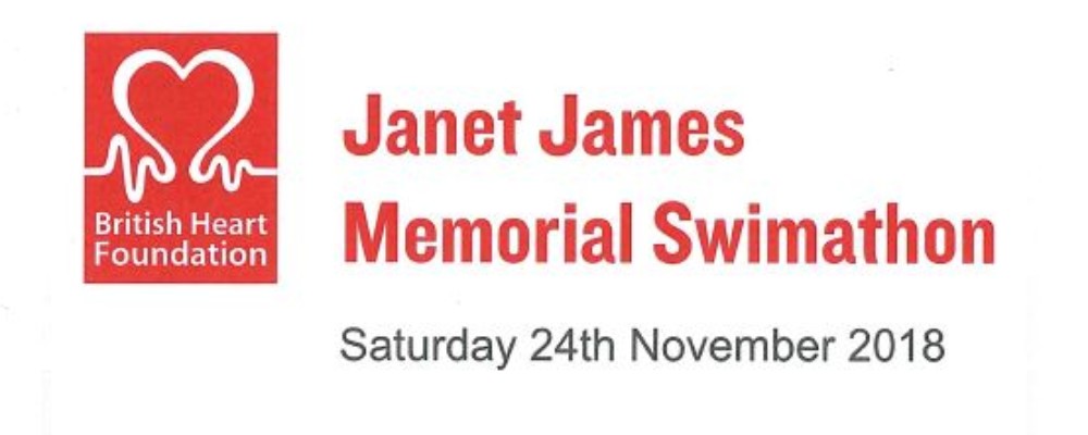 Janet James Memorial Swimathon in aid of BHF