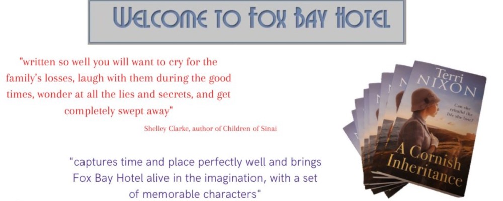 Author Event- Terri Nixon ‘A Cornish Inheritance’