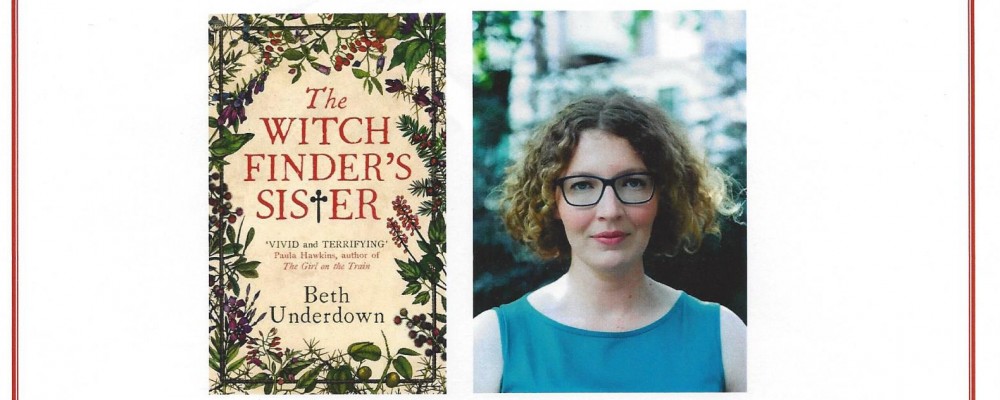 Beth Underdown- Talk and Book Signing