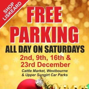 Christmas Free Parking 2017