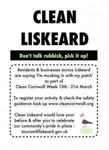 Clean Liskeard-Clean Cornwall week