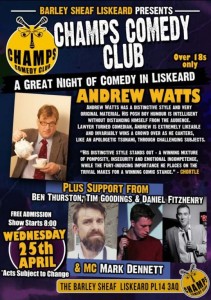 Comedy Night Barley Sheaf