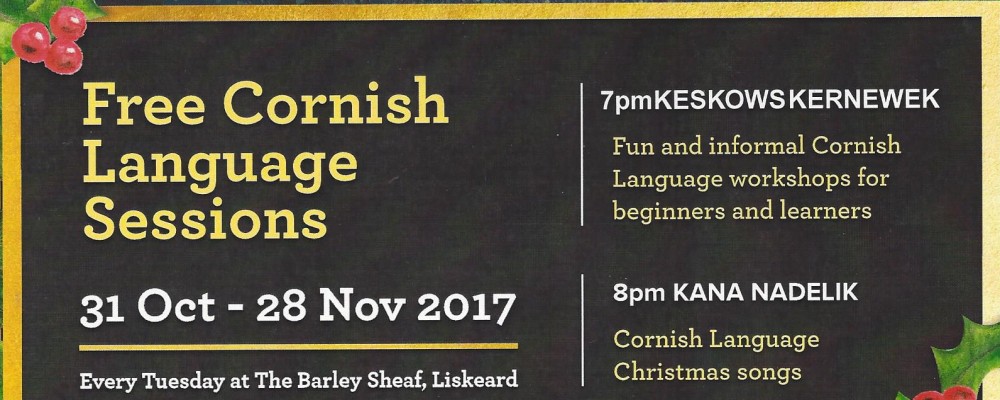 Cornish Language Sessions
