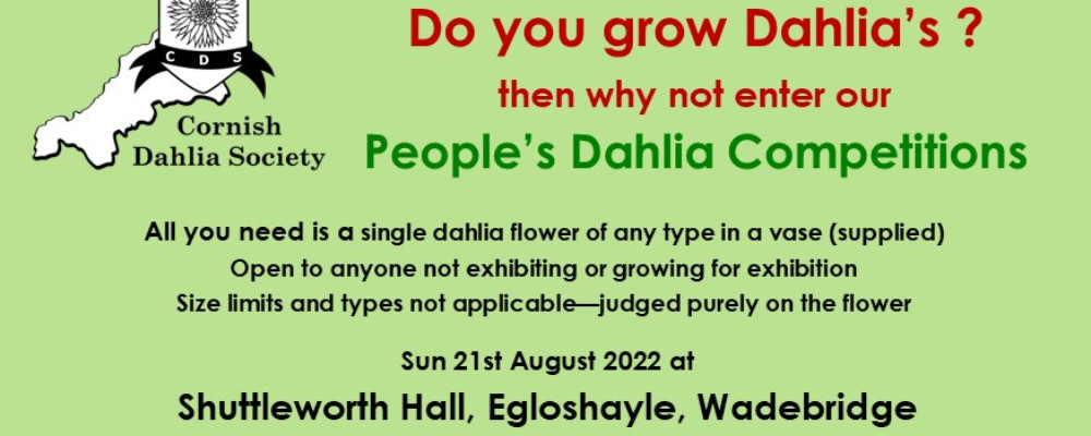 People’s Dahlia competition
