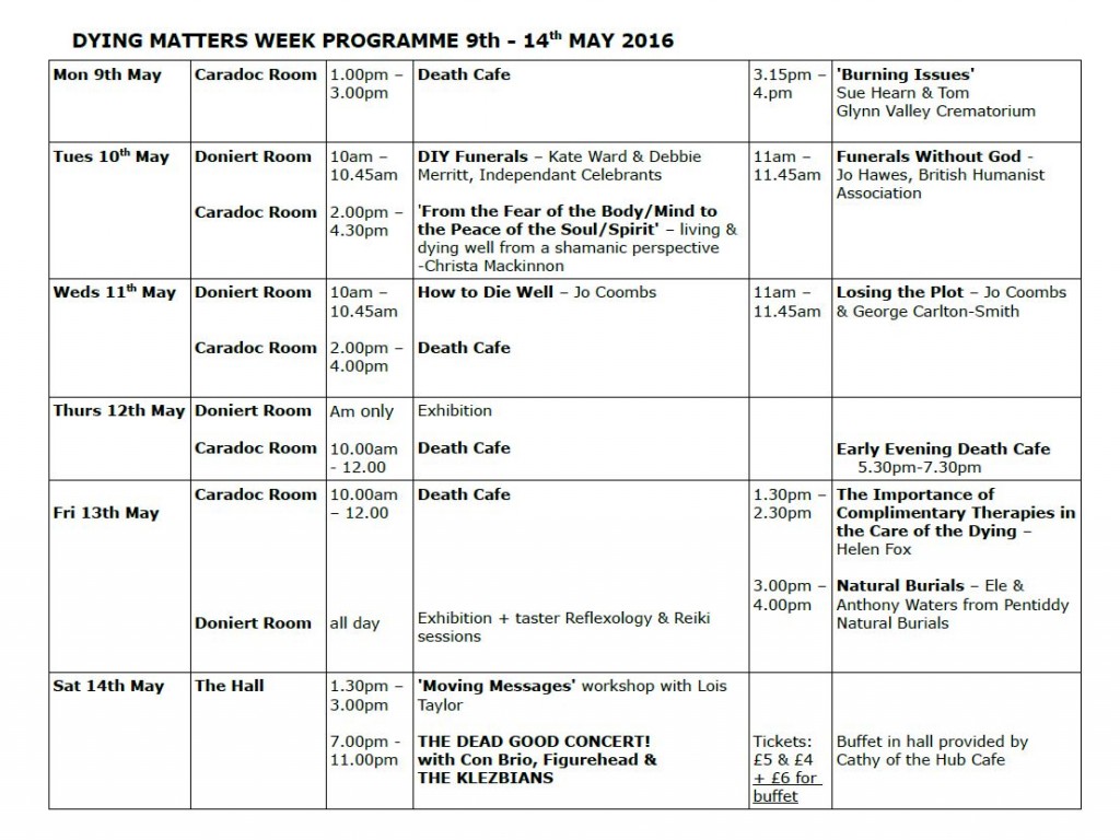 Dying Matters Programme