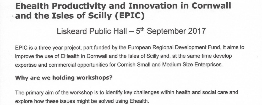 Ehealth Workshop