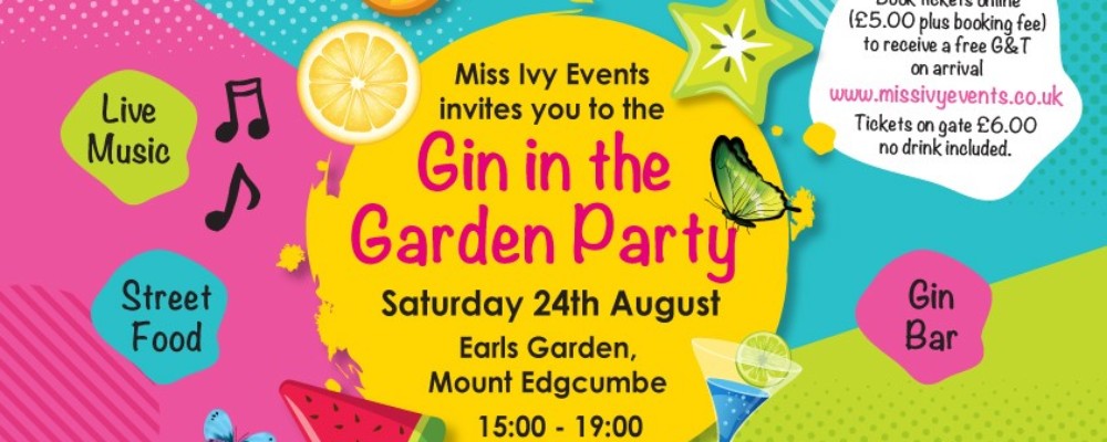 Gin in the Garden Party