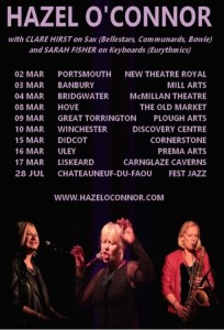 Hazel O'Connor poster