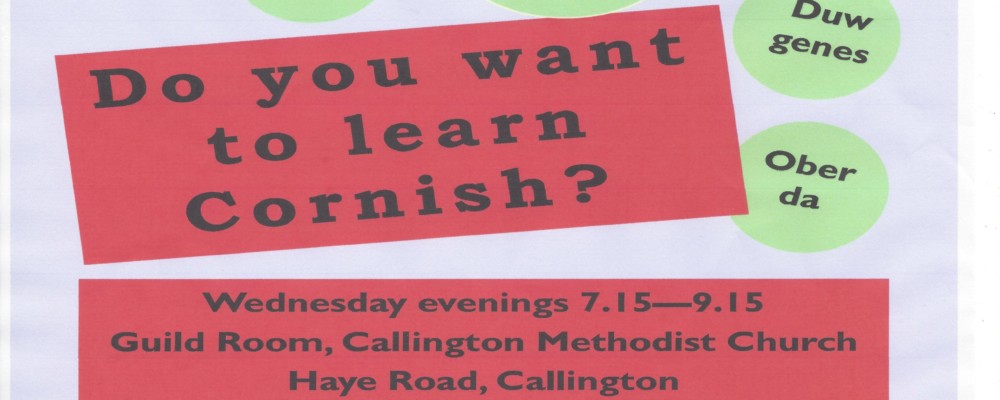Do you want to learn Cornish?