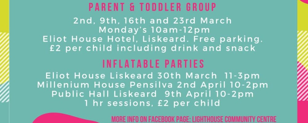 Lighthouse Parent and Toddler Sessions – CANCELLED