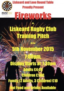 Liskeard Fireworks