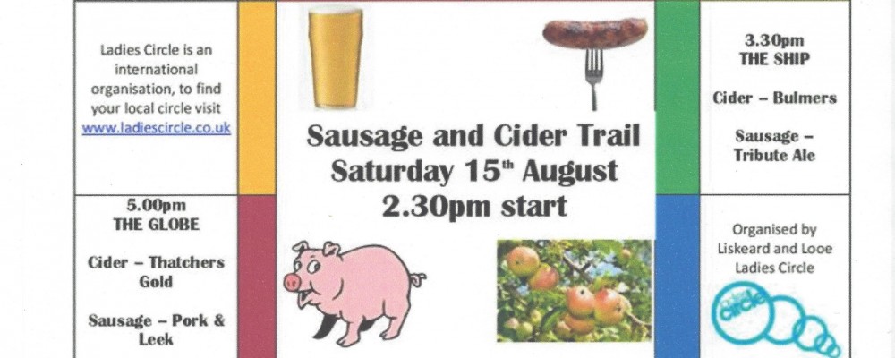 Sausage and Cider Trail – Looe