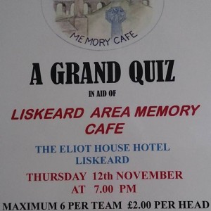 Liskeard Memory Cafe Grand Quiz