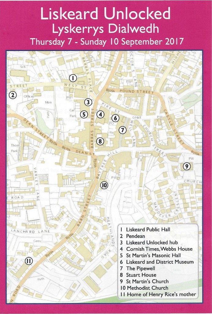 Liskeard Unlocked Map