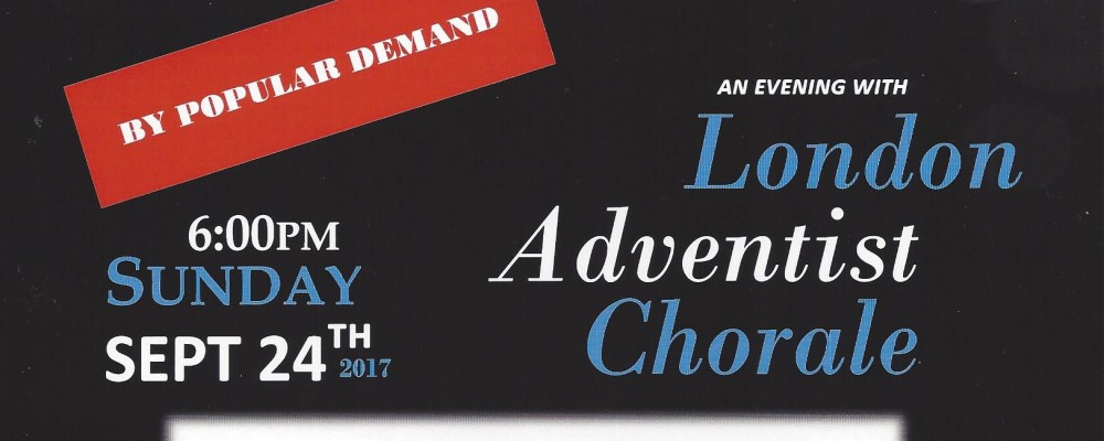 London Adventist Chorale at Liskeard Methodist Church