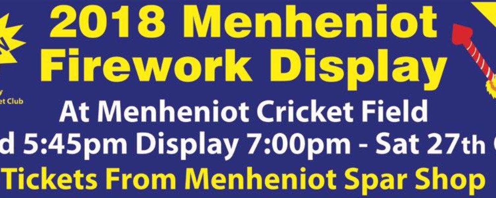 Menheniot Firework Display