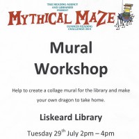 Mythical Maze Mural Workshop
