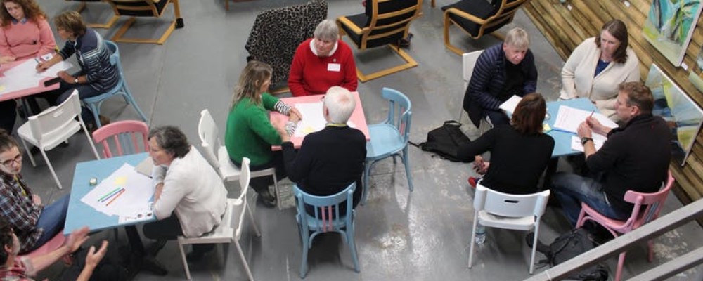 On the Ground- Community Cinema Day at Liskerrett