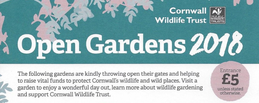 Open Garden in aid of Cornwall Wildlife Trust