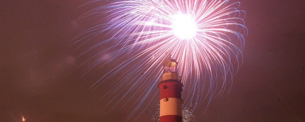 Bonfire Night on Plymouth Hoe