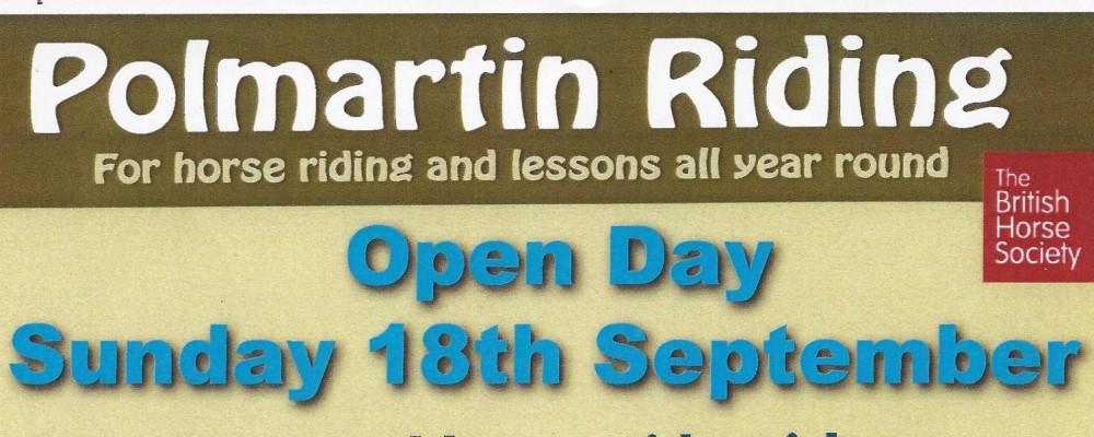 Polmartin Riding Open Day