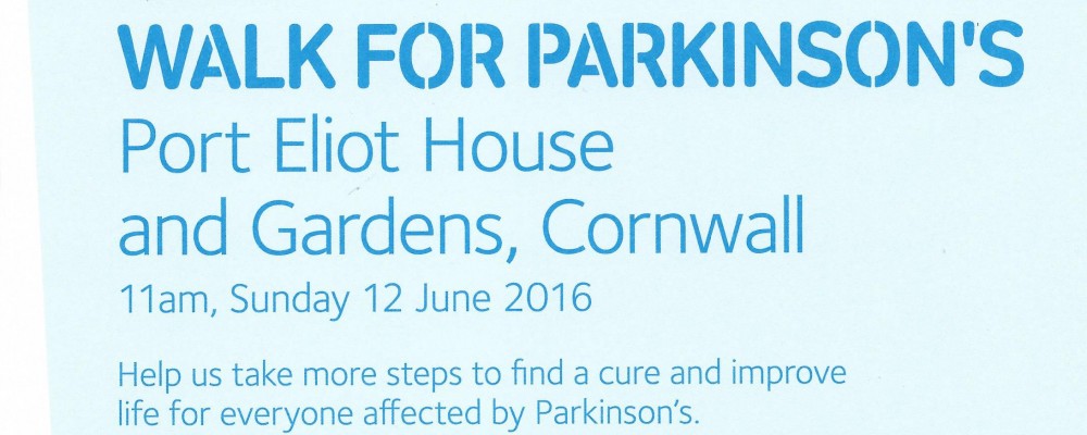 Walk for Parkinsons at Port Eliot