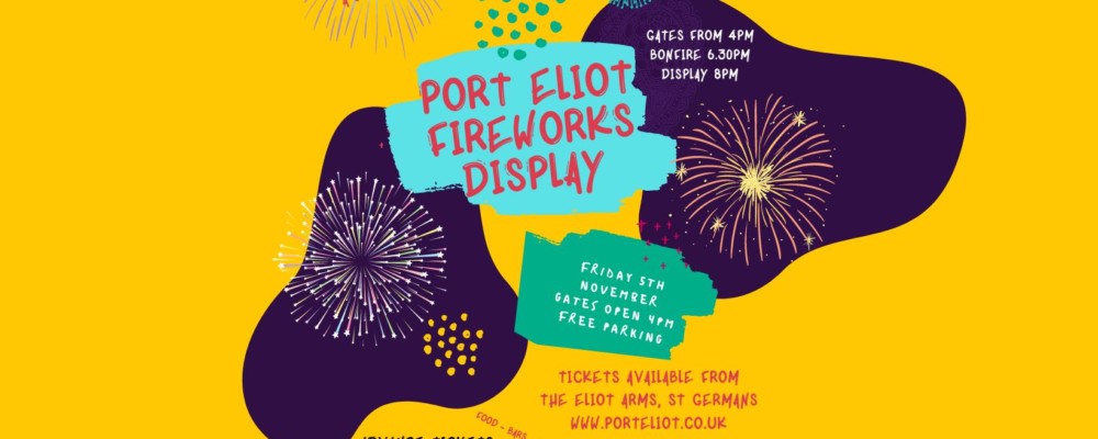 Fireworks at Port Eliot House