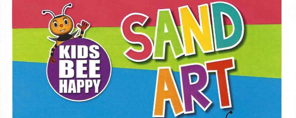 Kids Bee Happy Sand Art
