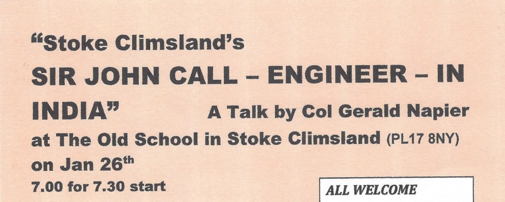 Sir John Call – An Engineer in India