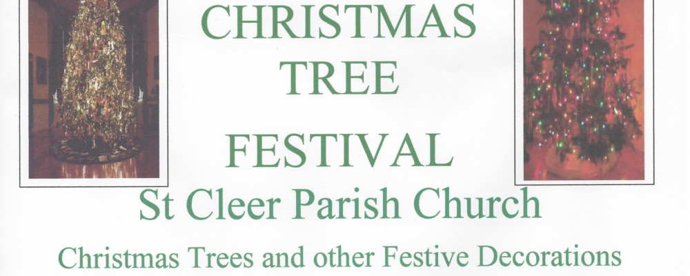 Christmas Tree Festival at St Cleer Church