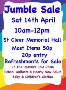 St Cleer Jumble Sale