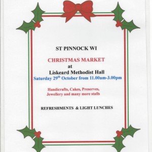 St Pinnock WI Christmas Market