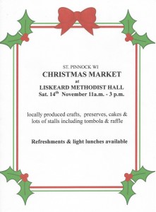 St Pinnock Xmas Market