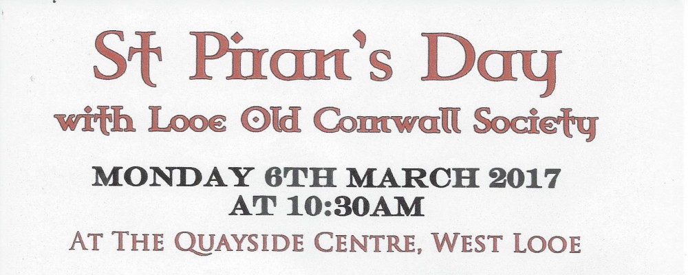 St Piran’s Day in Looe