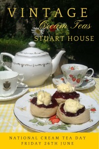 Stuart House National Cream Tea Day