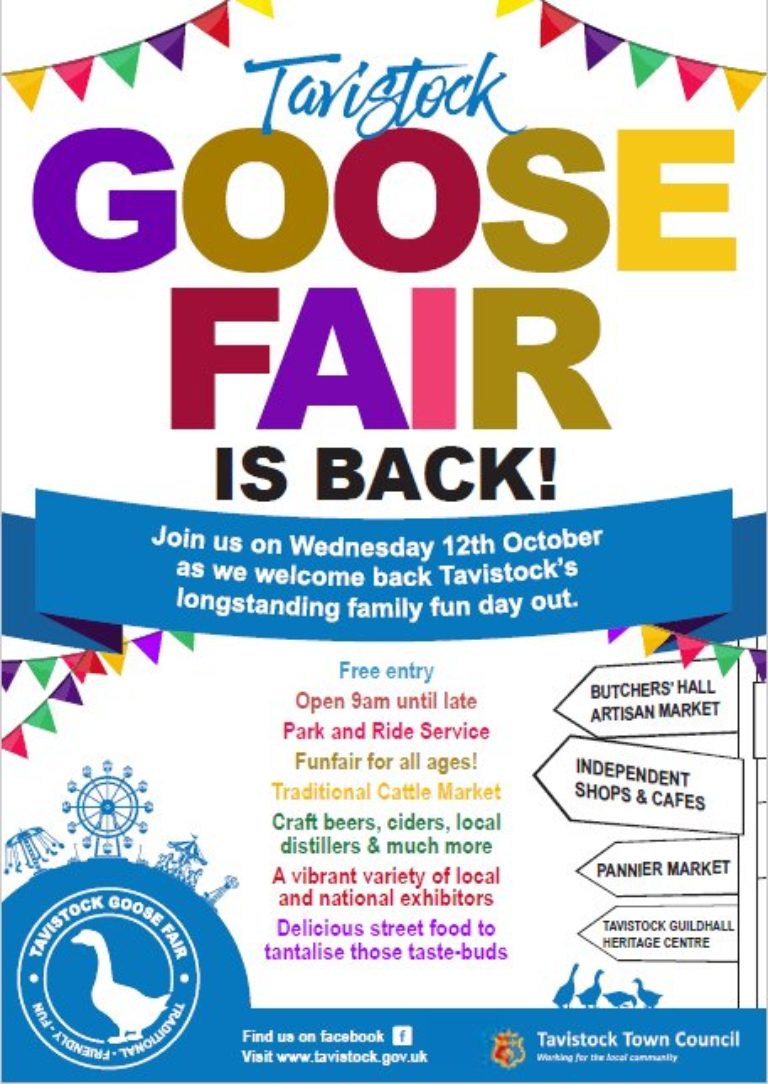 Visit Liskeard Events Tavistock Goose Fair