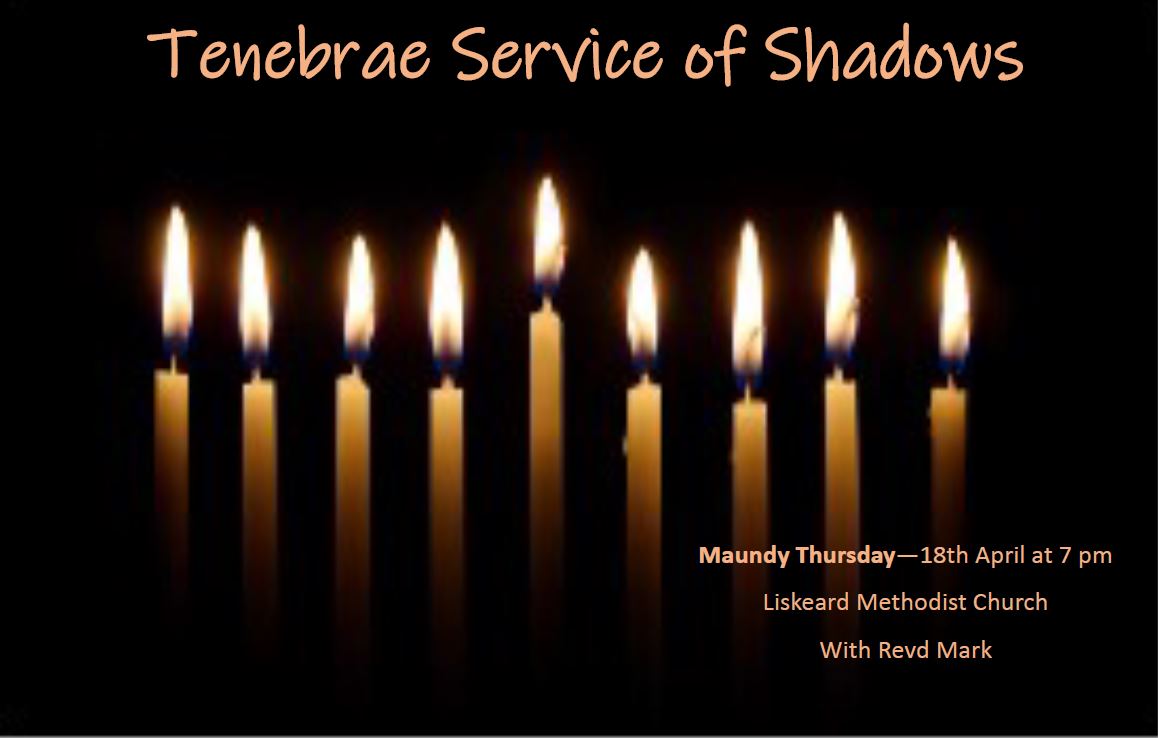 Visit Liskeard Events Tenebrae Service of Shadows