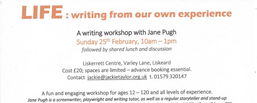 Life: Writing From our own Experience